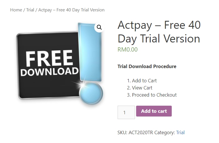 actpay trial